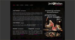 Desktop Screenshot of justitalian.com